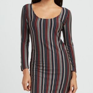 Rvca Tare Fitted Dress size medium